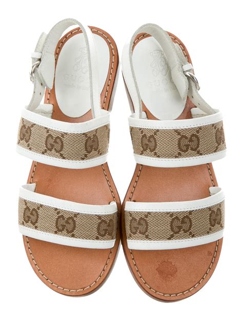 little girl gucci sandals|Gucci Kids Sandals for Girls .